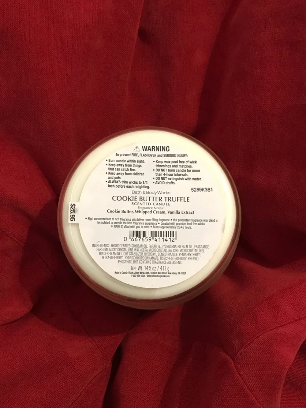 Bath & Body Works festive scented
